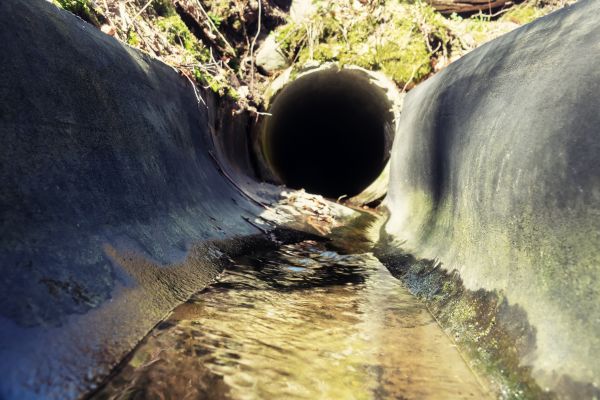 Drainage Swale Installation in Chesterfield