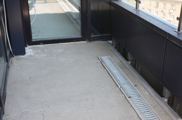 Veranda Drain Installation in Chesterfield