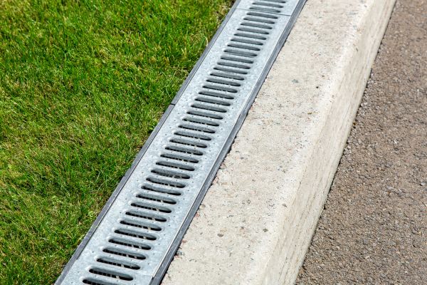 Courtyard Drain Installation in Chesterfield