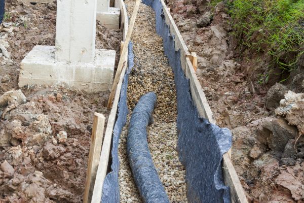 French Drain Installation in Chesterfield
